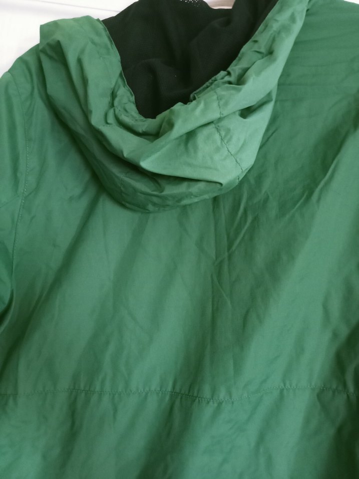 Yeşil Fermuarlı Erkek Yağmurluk - Görsel 5