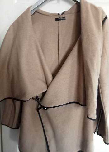 ZARA yün kaşe şal yaka hırka M ve L beden - Görsel 5