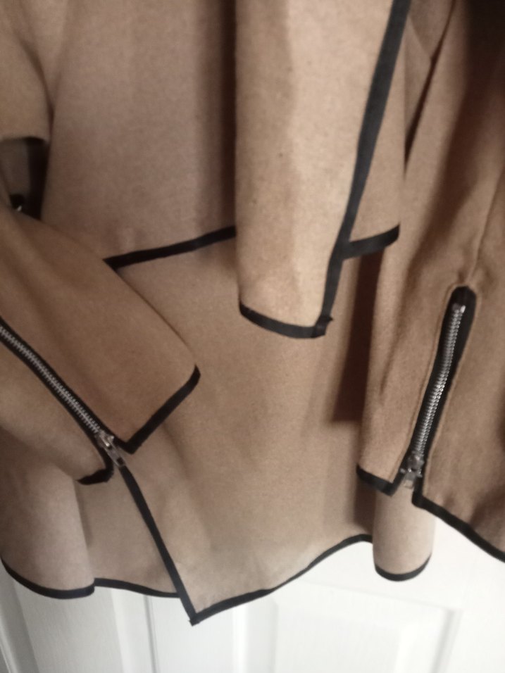 ZARA yün kaşe şal yaka hırka M ve L beden - Görsel 4