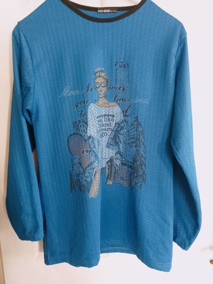 MTN M beden unisex bay bayan sweatshirt - Görsel 2