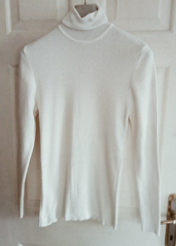 Massimo Carino Erkek Beyaz XXL Kazak - Görsel 3