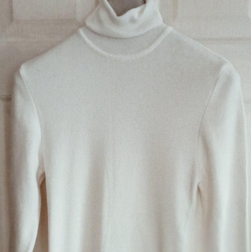 Massimo Carino Erkek Beyaz XXL Kazak - Görsel 4