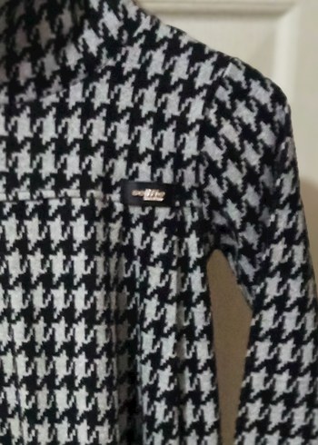 6  7 yaş kız çocuk  kaz ayak bluz - Görsel 2