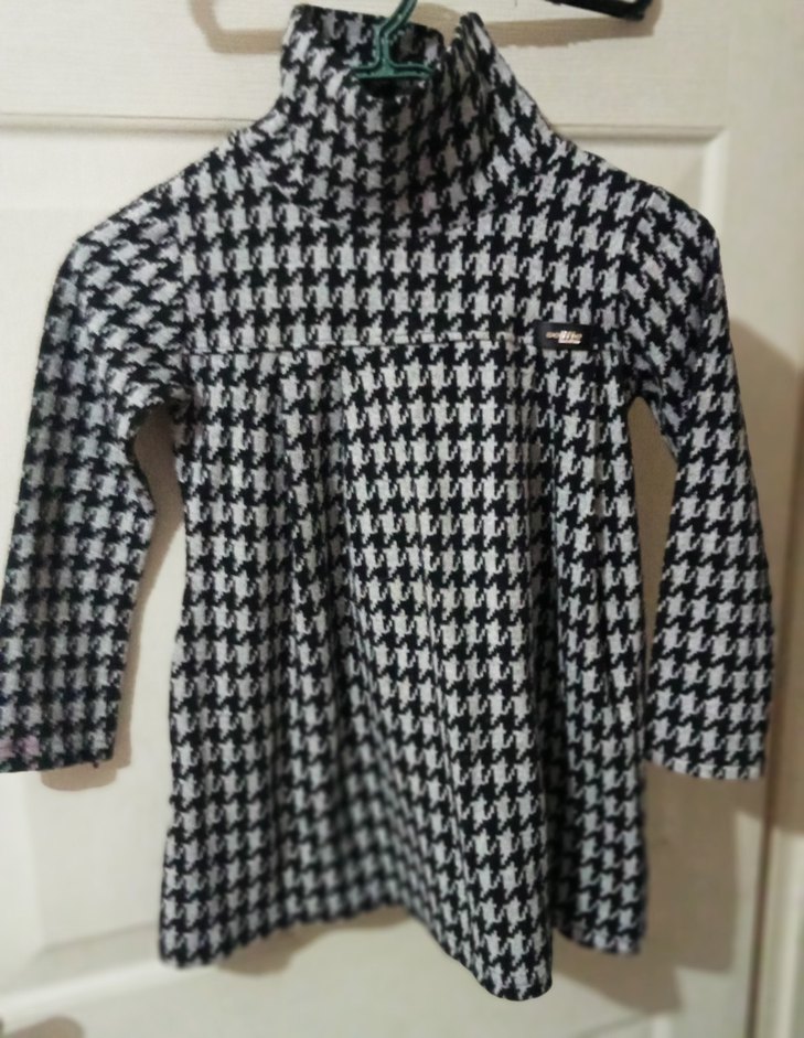 6  7 yaş kız çocuk  kaz ayak bluz - Görsel 3