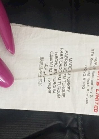 miss sixty M beden siyah deri görünümlü havuç pantolon - Görsel 5