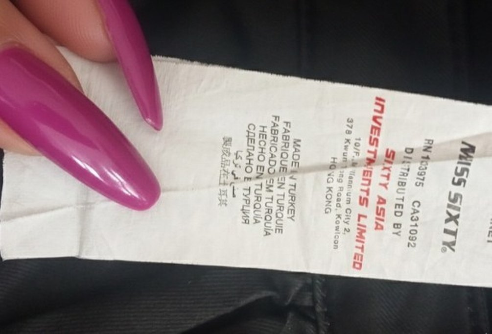 miss  sixty  M beden siyah deri görünümlü havuç  pantolon - Görsel 5