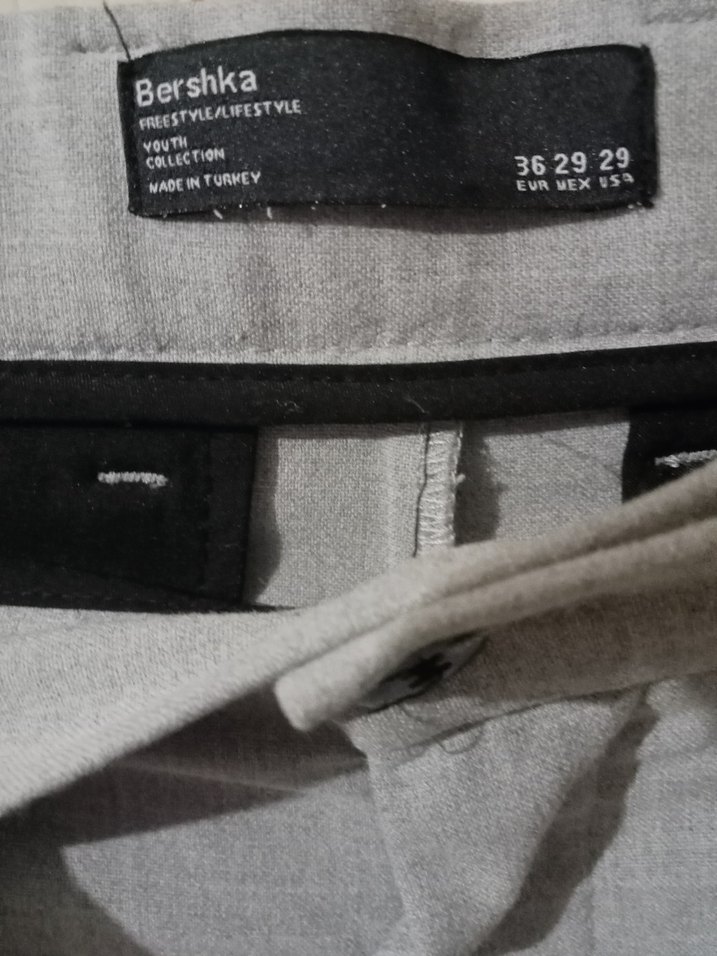 Bershka 36  38 beden bel 41 boy 93 cm pilesiz  erkek pantolon - Görsel 5