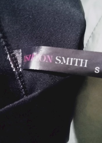 ashion Smith S beden sıfır siyah kadife tayt - Görsel 5