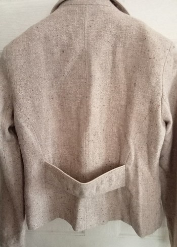 RETRO XS ve S beden blazer ceket kemer üstü boy - Görsel 5