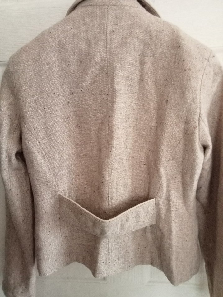 RETRO XS ve S beden blazer ceket kemer üstü boy - Görsel 5