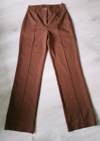 Trendyol S beden yüksek bel palazzo - Görsel 2