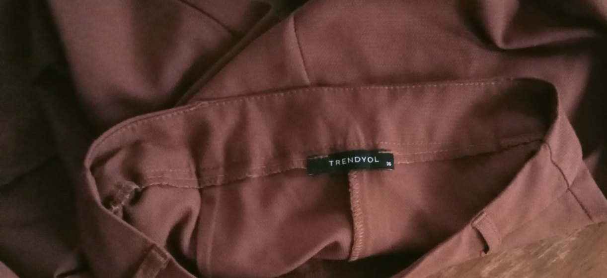 Trendyol S beden yüksek bel palazzo  - Görsel 5