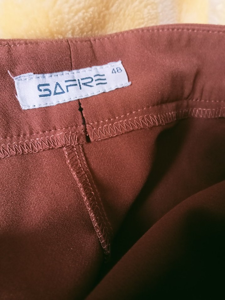 supre 48 beden bayan cepli esnek pantolon  - Görsel 3