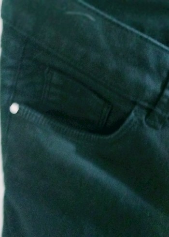 yüksek bel likralı bayan şort l - Görsel 5