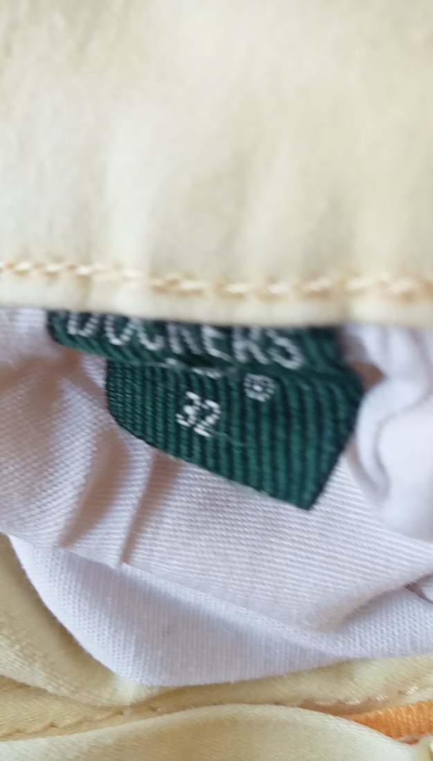 Dockers L beden esnek diz kapak altı boy kapri boy - Görsel 3