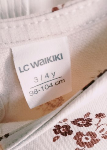 4 Yaş Beden camel Renk lcwaikiki 3 4 yaş kız çocuk için kışlık uzun kollu elbise