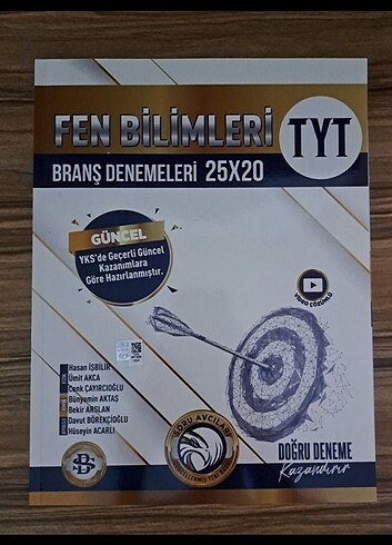 Bilgi Sarmal Yayınları Tyt Fen Branş Denemesi