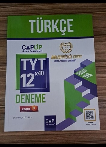  Çap Yayınları Tyt Türkçe Branş Denemesi 