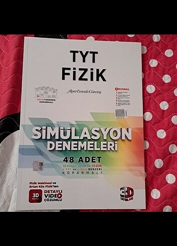 3D Yayınları Tyt Fizik Denemesi