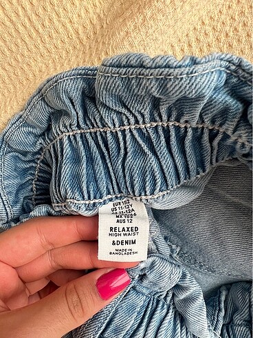 11-12 Yaş Beden Hm Mom jean
