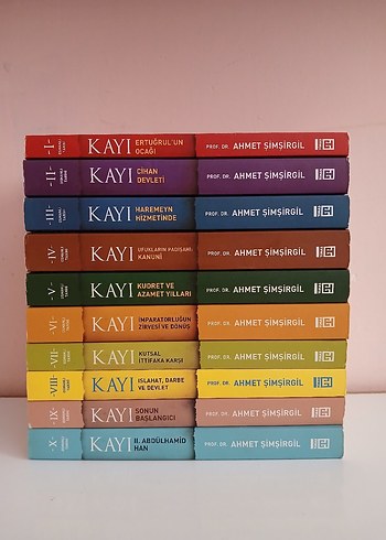 Kayı Roman Serisi - Prof. Dr. Ahmet Şimşirgil (10 kitap)
