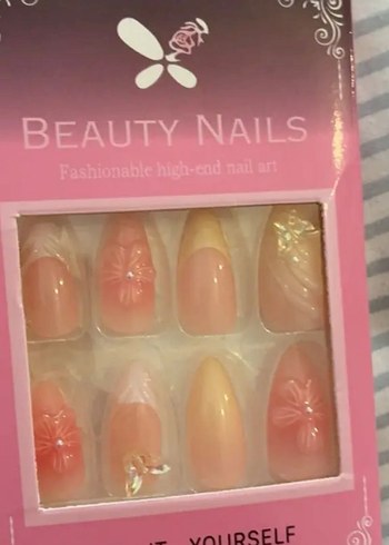 Pastel Bej Tırnak Süslemeleri - Görsel 3