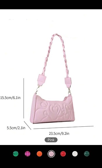 Pembe barbie lolita çanta
