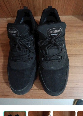 Skechers Siyah Scooter Sneaker