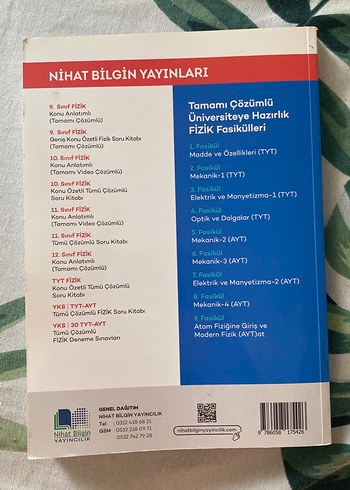 10. Sınıf Fizik Konu Özetli Soru Kitabı