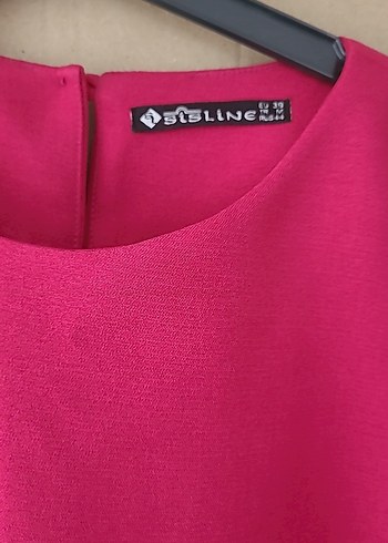 38 Beden pembe Renk Pembe Baskılı Kadın Mini Tunik