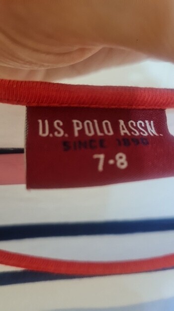 8 Yaş Beden USPA KIZ ÇOCUK ELBİSE
