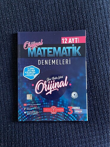 Orijinal yayınları ayt matematik deneme
