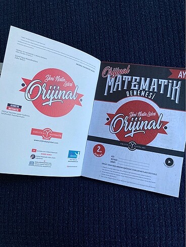  Orijinal yayınları ayt matematik deneme