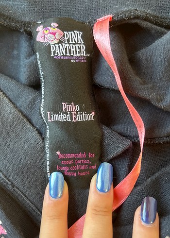 s Beden Straplez pink panther üst