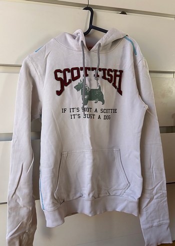 Baskılı Kapüşonlu Kadın Sweatshirt
