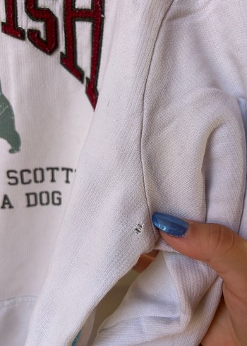 Mudo Baskılı Kapüşonlu Kadın Sweatshirt