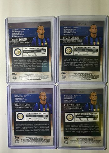 topps stadium club chrome uefa box hit, /99, /150, /199