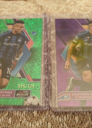 panini topps finest lautaro martinez lot