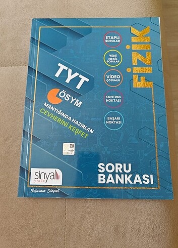 TYT FİZİK SORU BANKASI SİNYAL YAYIN