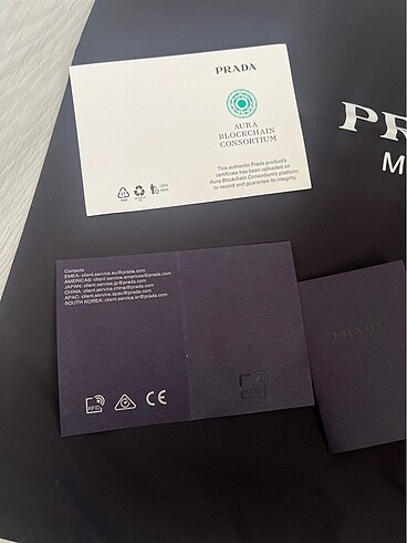 Prada Prada toz torbası