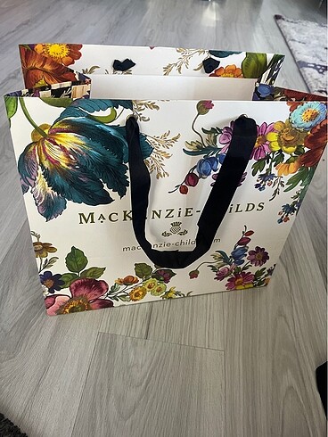 Mackenzie Childs karton poşet