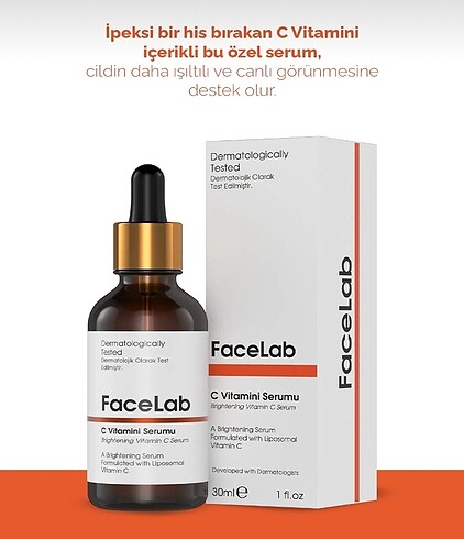 Diğer Face Lab C Vitamini Serumu