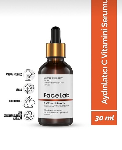 Face Lab C Vitamini Serumu