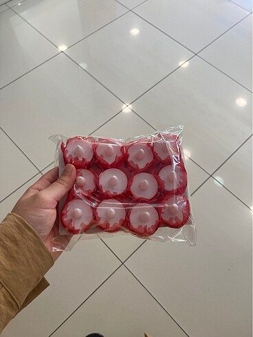 led pilli kına mumu