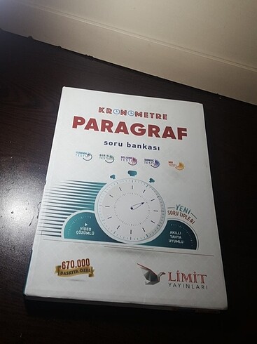 LIMIT KRONOMETRE PARAGRAF SORU BANKASI!!!