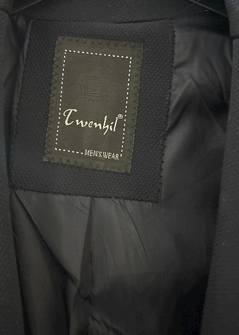 Düğmeli lacivert Erkek Takım Ceketi - Görsel 2