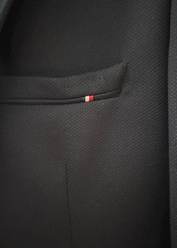 Düğmeli lacivert Erkek Takım Ceketi - Görsel 4