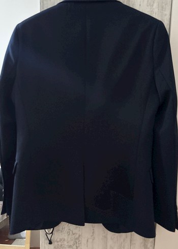 Düğmeli lacivert Erkek Takım Ceketi - Görsel 5