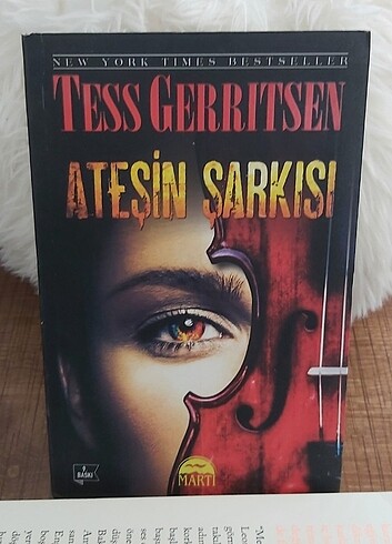 Tess Gerritsen Ateşin Şarkısı,Gece Nöbeti 2adet kitap