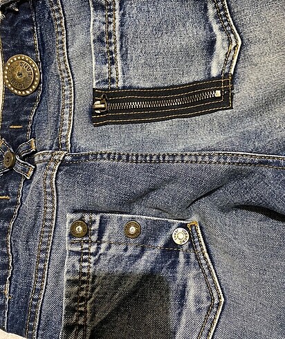 xs Beden mavi Renk Y2K Jean
